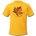 Canada Maple Leaf T-shirts Men's Short Sleeve Shirts 