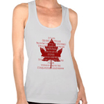 Canadian Anthem Tank Tops 