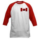 Canada Flag Baseball Jersey Men's Canada Shirt