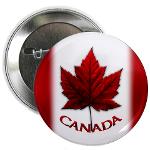 Canada Flag Buttons Souvenir Maple Leaf Button