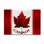 Canada Flag Souvenir Fridge Magnet