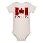 Canada Baby One-piece Organic Canada Baby Creeper