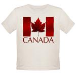 Canada Flag Organic Toddler