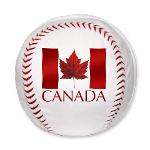 Canada Flag Souvenir Baseball Canada Plush Toys 