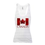 Canada Flag Tank Top Women's Canada Souvenir Tank Top