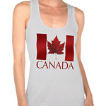 Canada Flag Tank Tops 