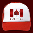 Canada Souvenir Baseball Caps & Trucker Hats Cool Canada Flag Maple Leaf Caps, Canada Hats & Gifts for Men, Women, Boys & Girls Beautiful Red Canadian Maple Leaf Caps & Hats Souvenir Design by Canadian Artist Kim Hunter. See http://www.kimhunter.ca for more Canada Souvenir Caps Gifts & Apparel Designs 