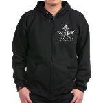 Canada Silver Flag Hoodies Men's Canada Maple Leaf Hooded Sweatshirts & Jackets