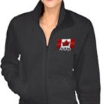 Canada Flag Track Jackets Women's Zazzle Collection