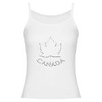 Canada Jr. Spaghetti Tank Top Canada Souvenir Top 