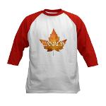 Kid's Canada Souvenir Shirts Canada Maple Leaf Jeresys Hoodies & Sweatshirts