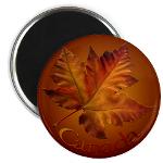 Autumn Maple Leaf Magnets Canada Souvenir Fridge Magnet