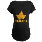 Canada Souvenir Maternity T-shirts 