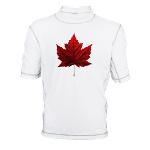 Canada Maple Leaf Sports Shirt Canada Souvenir Men's T-shirt 