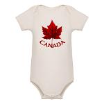 Canada Baby One-piece Organic Canada Baby Creeper