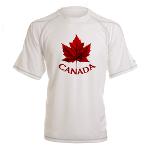 Canada Maple Leaf Men's Shirts Souvenir Canada Sports T-Shirt Men's