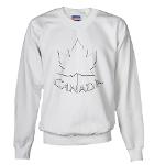 Canada Maple Leaf Sweatshirt Souvenir Canada Men's Shirt