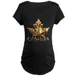 Canada Souvenir Maternity T-shirts 