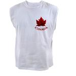 Men's Canada Tank Top Canada Flag Sleeveless T-shirt