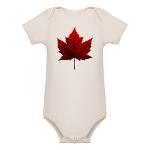 Canada Baby Creeper Organic Canada Souvenir One-piece 