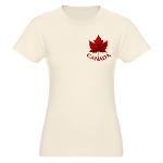 Canada Souvenir Organic Women's Canada T-Shirt 