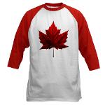 Canada Souvenir Baseball Jersey Maple Leaf Shirt