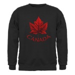 Canada Souvenir Sweatshirt Maple Leaf Canada Souvenir Shirts Canadian Maple Leaf Souvenir Shirts for Men Women Cool Red Canada Maple Leaf Souvenir Shirts 