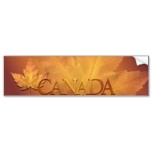 Canada Souvenir Bumper Stickers