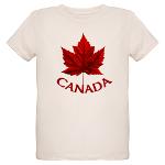 Kid's Organic Canada T-shirts Canada Maple Leaf T-shirt 