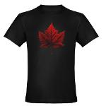 Canada Souvenir Organic T-shirt Men's Canada Souvenir Shirts Ecofriendly