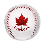 Canada Maple Leaf Plush Baseball Canada Toys 