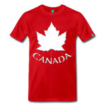 Canada Souvenir T-shirts Men's Canada Maple Leaf Shirts