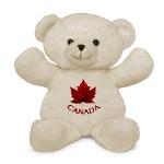 Canada Teddy Bear Canada Flag Souvenir Plush Teddy Bears 