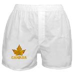 Canada Souvenir Boxer Shorts Men's Canada Underwear 