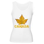 Women's Canada Varsity Souvenir Shirts Team Canada Women's Tank Tops 