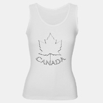 Canada Souvenir Tank Tops Women's Maple Leaf Souvenir Shirts 