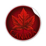 Canada Stickers Available Online. Cool NEW Canada Souvenir Stickers New Designs Added Online