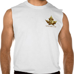 Gold Medal Canada Tank Tops Men's Canada Souvenir Team Shirts 