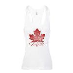 Cool Vintagel Canada Tank Tops Women's Canada Souvenir Shirts 