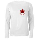 Women's Canada Shirts Long Sleeve Canada Souvenir Shirts 