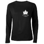 Women's Canada Flag Shirts 3/4 Sleeve Canada Souvenir Shirts 