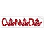 Canada Souvenir Bumper Stickers