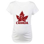 Canada Souvenir Maternity T-shirts 