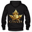 Canada T-shirt jerseys hoodies & cool Canada souvenir apparel gold chrome maple leaf Canada gifts organic T-shirts souvenirs for men women kids home and office Canada gifts shop online