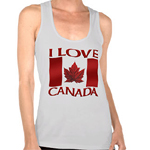 I Love Canada Tank Tops 