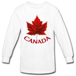 Canada Souvenir Kid's Shirts Canada Maple Leaf Shirts