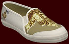 Canada Slippers & Kids Canada Sneakers NEW gold Canada kid's slip-on sneakers / Canada slippers available. Fully customizable canvas sneakers online.