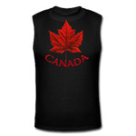 Classic Canada Maple Leaf Muscle Shirts Men's Canada Tank Top Shirts 