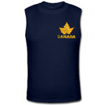 Men's Varsity Team Canada Tank Tops Canada Muscle Shirts 