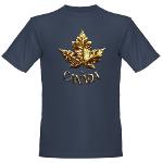 Gold Medal Canada T-shirts Men's Canada Souvenir Shirts 